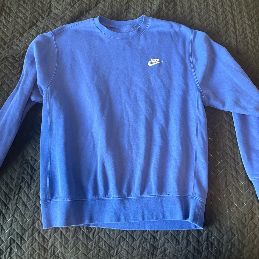 Blue Nike crewneck